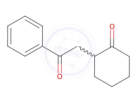 Chemical structure of 2-(2-OXO-2-PHENYL-ETHYL)-CYCLOHEXANONE