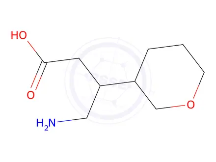Chemical structure of 4-Amino-3-(tetrahydro-2h-pyran-3-yl)butanoic acid
