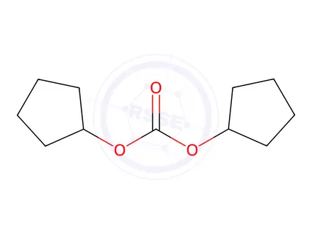Chemical structure of Bis(cyclopentyl)carbonate