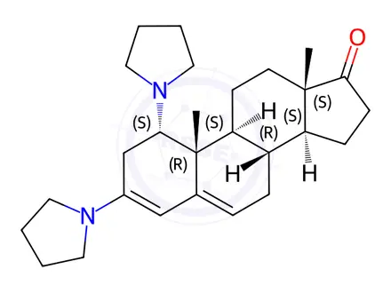 Chemical structure of Testosterone Impurity 172