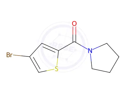 Chemical structure of (4-Bromothiophen-2-yl)(pyrrolidin-1-yl)methanone