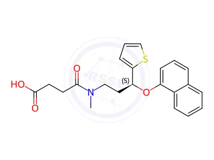 Chemical structure of Duloxetine Impurity 12