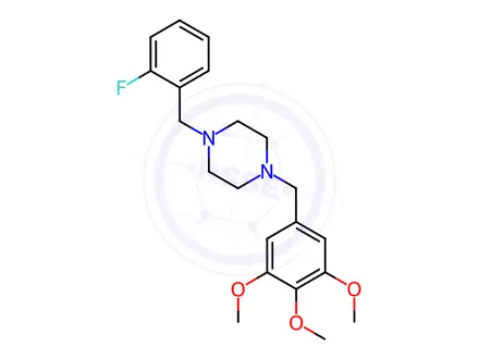 Chemical structure of Lomerizine Impurity 199