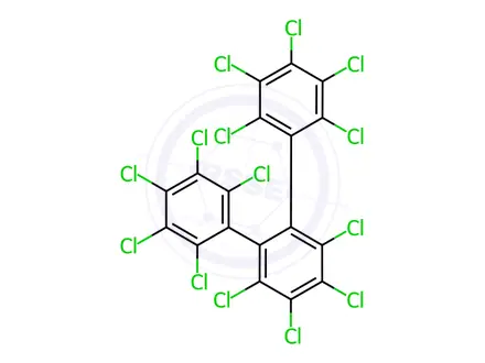 Chemical structure of Tetradecachloro-o-terphenyl