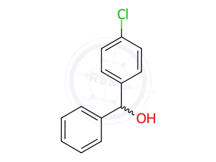 Chemical structure of (4-chlorophenyl)(phenyl)methanol