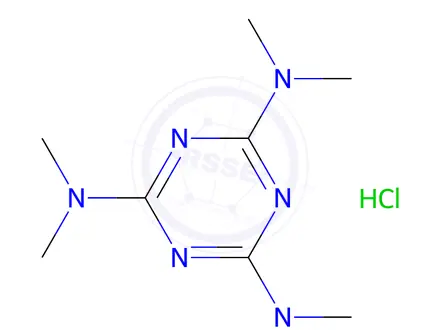 Chemical structure of Altretamine Hydrochloride