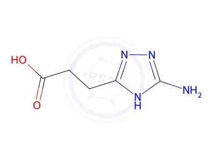 Chemical structure of 3-(5-Amino-4h-1,2,4-triazol-3-yl)propanoic acid