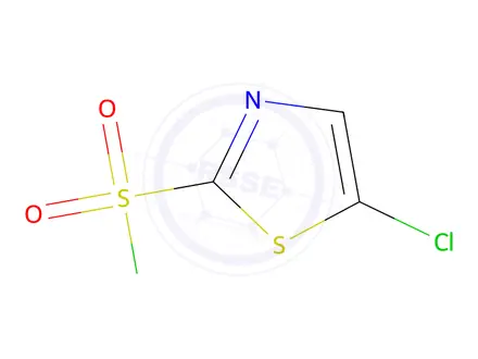Chemical structure of 5-Chlorothiazole-2-sulfonyl chloride