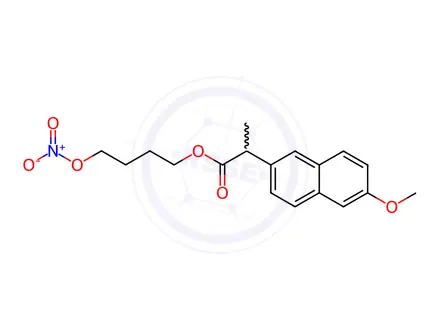 Chemical structure of Naproxcinod Impurity 1
