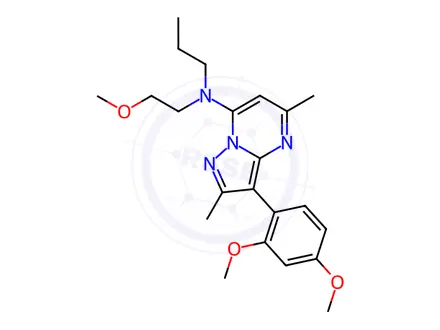 Chemical structure of T-00127-HEV1 Impurity 135
