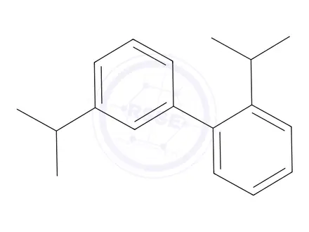Chemical structure of 2,3'-Diisopropylbiphenyl