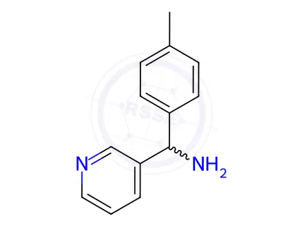 Chemical structure of Pyridin-3-yl(p-tolyl)methanamine