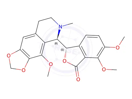 Chemical structure of Noscapine Hydrochloride Hydrate