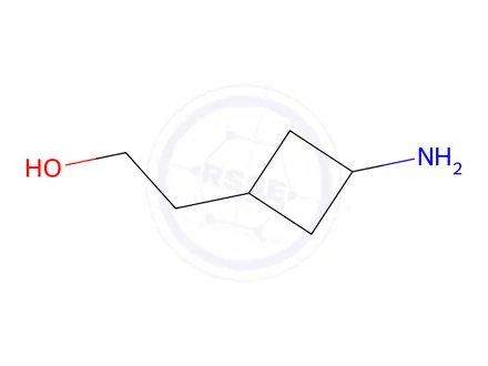Chemical structure of 2-(3-Aminocyclobutyl)ethan-1-ol
