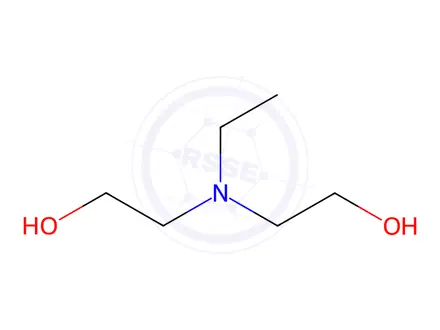Chemical structure of 2,2'-(Ethylazanediyl)Diethanol