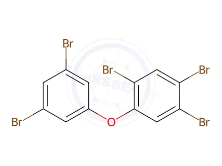 Chemical structure of 2,3',4,5,5'-Pentabromodiphenyl Ether