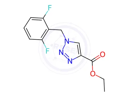 Chemical structure of Rufinamide Ethyl Ester