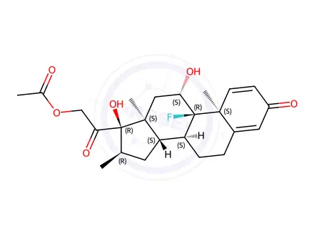Chemical structure of Dexamethasone 21-acetate