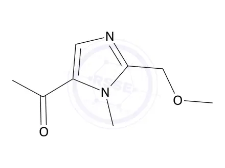 Chemical structure of 1-(2-(Methoxymethyl)-1-methyl-1H-imidazol-5-yl)ethanone