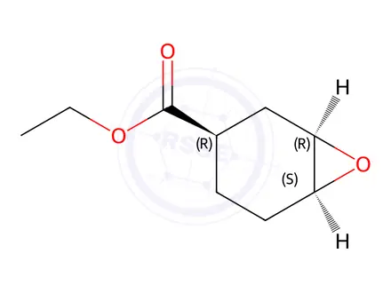 Chemical structure of Ethyl (1R,3R,6S)-7-oxabicyclo[4.1.0]heptane-3-carboxylate
