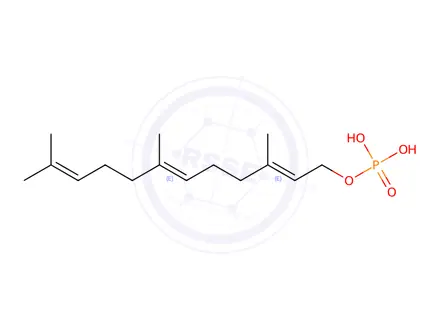 Chemical structure of Farnesyl monophosphate