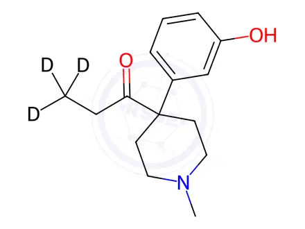 Chemical structure of Ketobemidone-d3