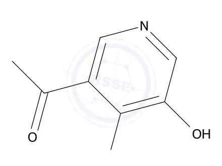 Chemical structure of 1-(4-Chloro-5-hydroxypyridin-3-yl)ethanone