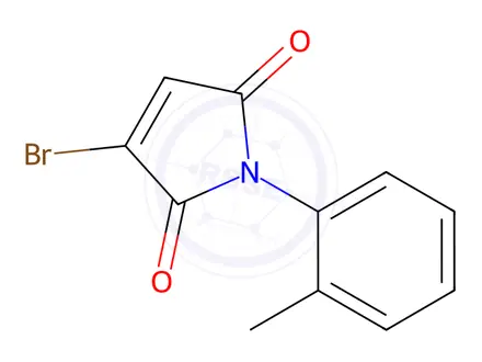 Chemical structure of 3-Bromo-1-(o-tolyl)-1H-pyrrole-2,5-dione