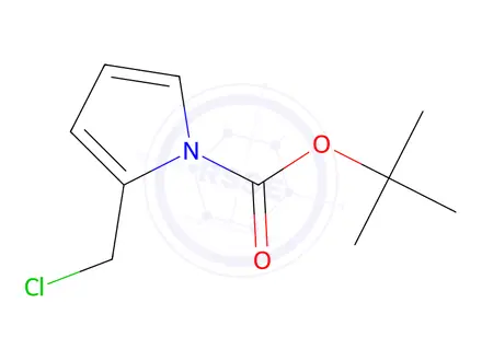 Chemical structure of tert-Butyl 2-(chloromethyl)-1H-pyrrole-1-carboxylate