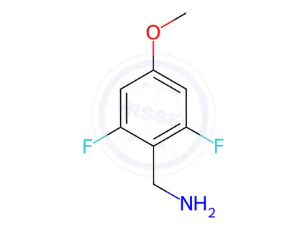 Chemical structure of (2,6-Difluoro-4-methoxyphenyl)methanamine