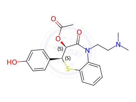 Chemical structure of Diltiazem EP Impurity C