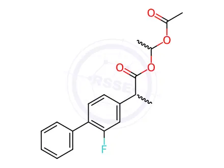 Chemical structure of FLURBIPROFEN AXETIL