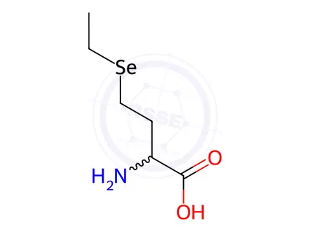 Chemical structure of Seleno-D,L-ethionine