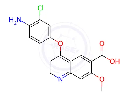 Chemical structure of Lenvatinib Impurity 12