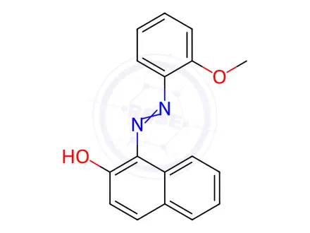Chemical structure of Sudan Red G