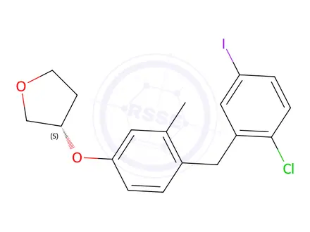 Chemical structure of Empagliflozin Impurity 291