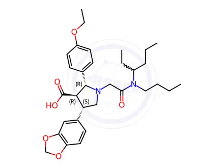 Chemical structure of Atrasentan Hydrochloride Impurity 16