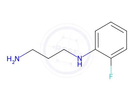 Chemical structure of n1-(2-Fluorophenyl)propane-1,3-diamine