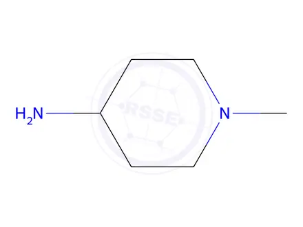 Chemical structure of 4-Amino-1-methylpiperidine