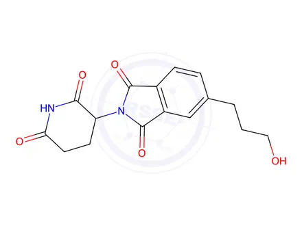 Chemical structure of Thalidomide-5'-C3-OH