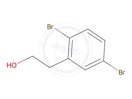 Chemical structure of 2-(2,5-Dibromophenyl)ethanol