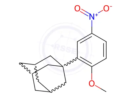 Chemical structure of Adamantane Impurity 110