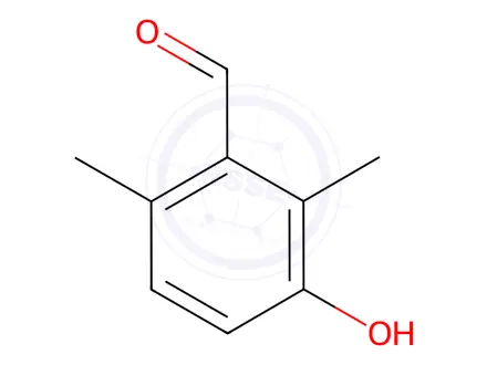 Chemical structure of Benzaldehyde, 3-hydroxy-2,6-dimethyl-(9CI)