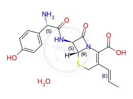 Chemical structure of Cefprozil