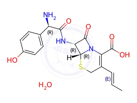 Chemical structure of Cefprozil Impurity 15(Cefprozil (E)-Isomer)