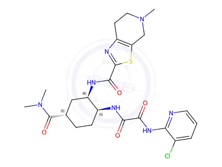 Chemical structure of Edoxaban Impurity 82