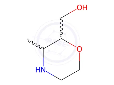 Chemical structure of (3-Methylmorpholin-2-yl)methanol