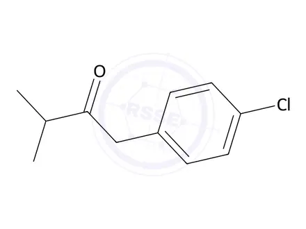 Chemical structure of 1-(4-Chlorophenyl)-3-methylbutan-2-one