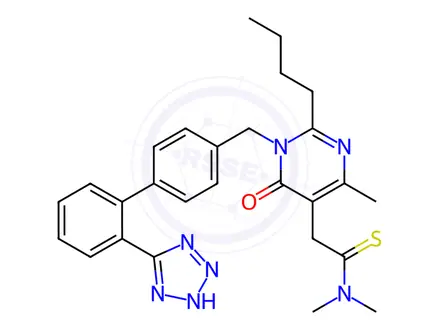 Chemical structure of Fimasartan