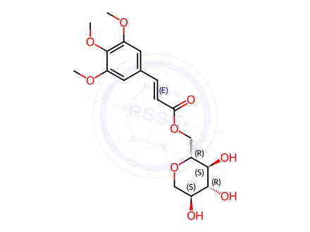 Chemical structure of TENUIFOLISIDE D